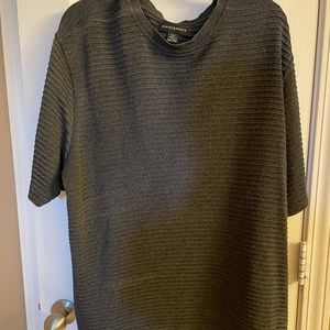 Gray Jane Barnes short sleeve dress shirt